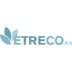 ETRECO A/S logo med grønne blade