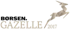 Gazelle 2017 logo med springende gazelle